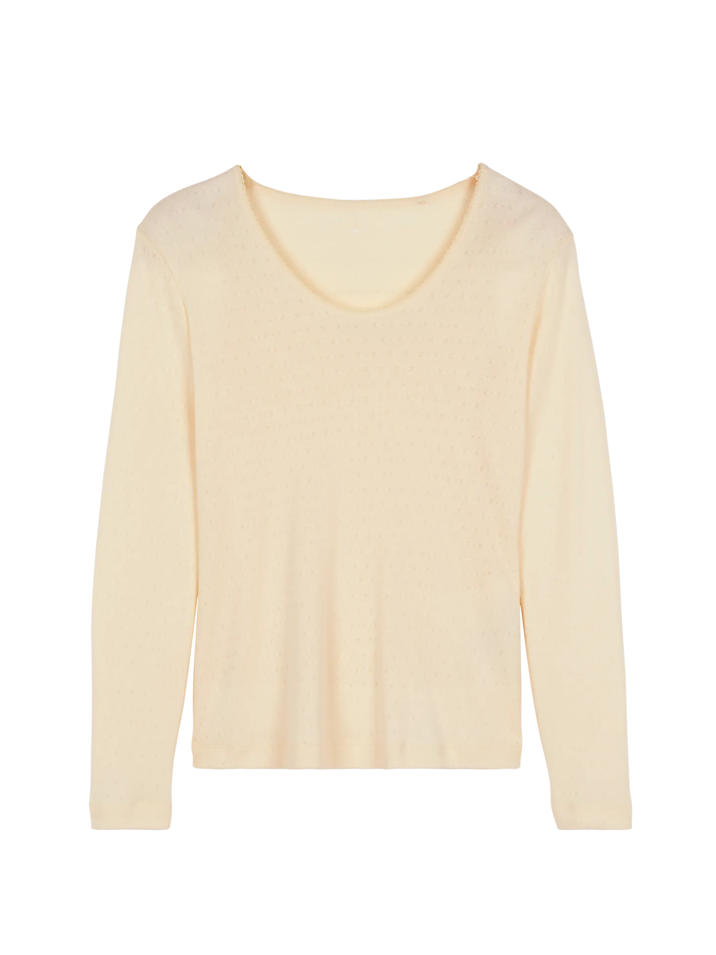 Schlafshirt aus Bio Baumwolle(vanille, XS)