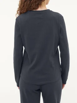 Schlafshirt aus Bio-Baumwolle(navy, XS)