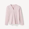 Schlafshirt aus Bio-Baumwolle(winterflieder ringel, XS)