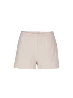 Schlafshorts aus Bio Baumwolle(creme, L)