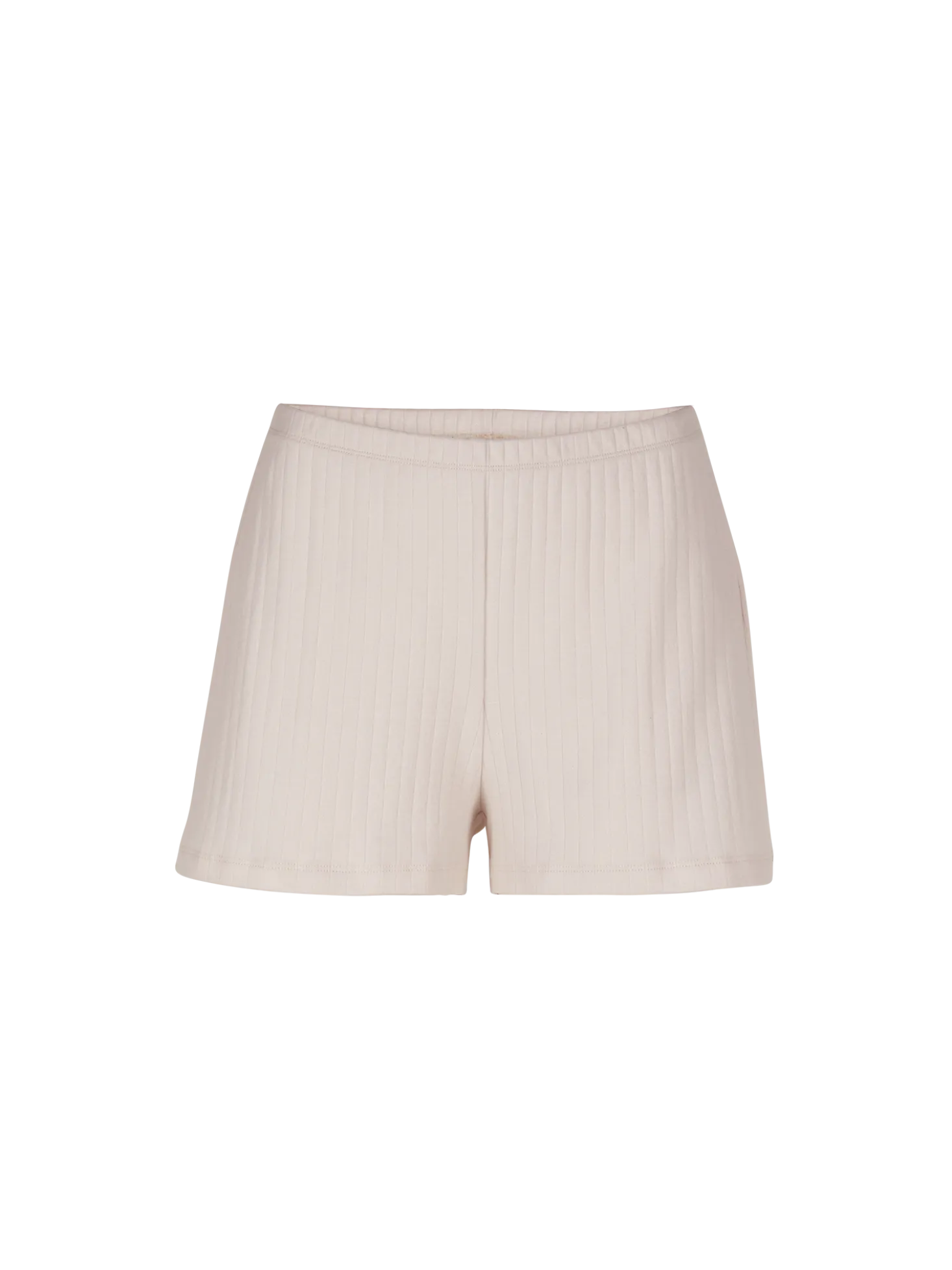 Schlafshorts aus Bio Baumwolle(creme, L)