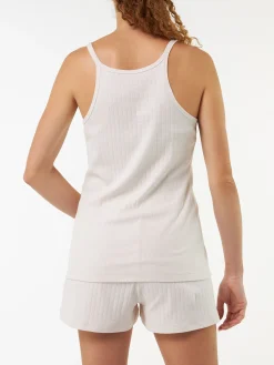 Schlaftop aus Bio Baumwolle(creme, XS)