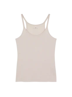 Schlaftop aus Bio Baumwolle(creme, XS)