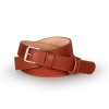 Schmaler Ledergürtel100 % Leder (kastanie melange, L)