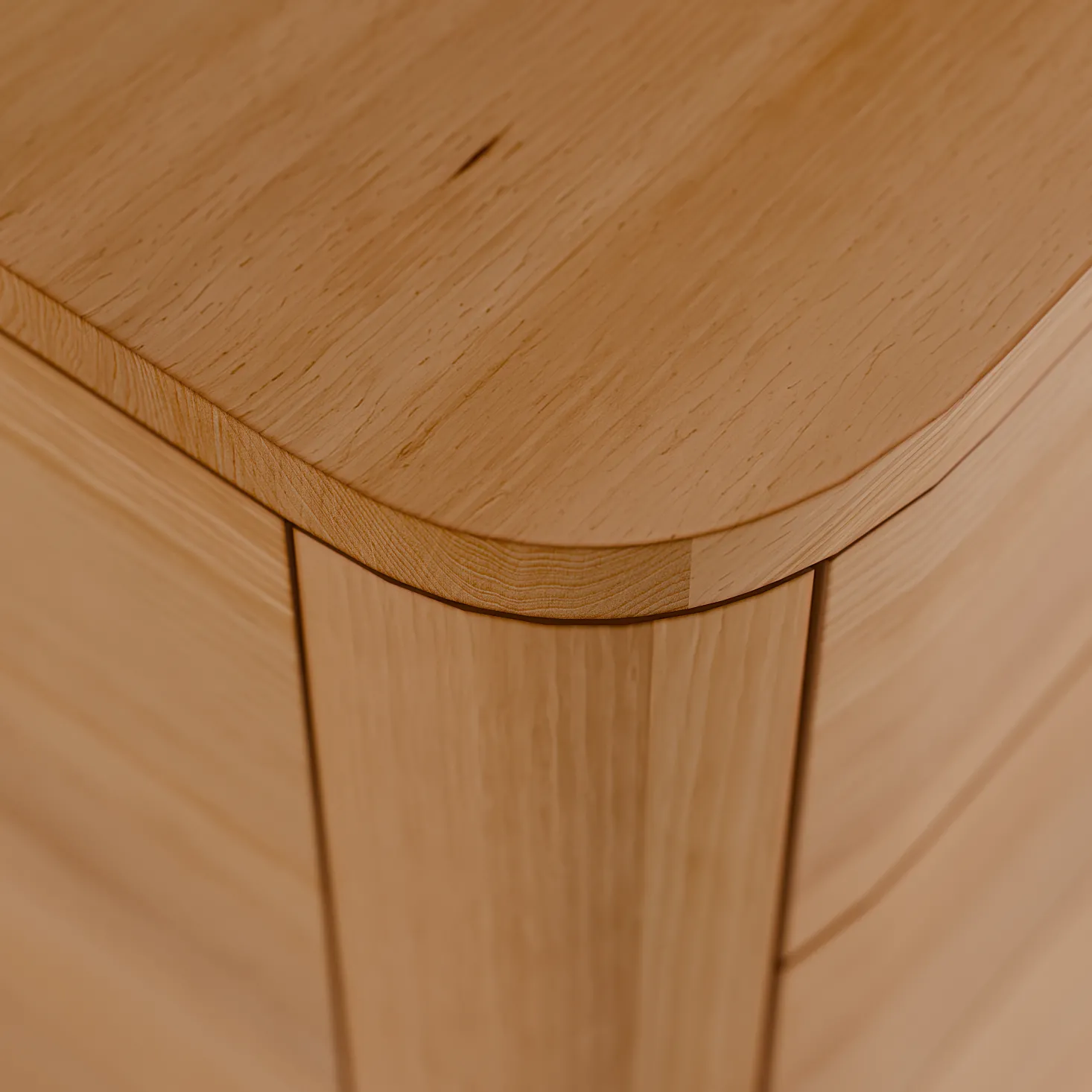 Schrank Tonda 6 LadenB 60 x T 42 x H 101,4 cm (Buche)