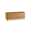 Schrank Tonda 6 LadenB 149,6x T 50x H 59,1 cm, (Eiche)