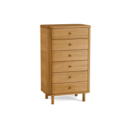 Schrank Tonda 6 LadenB 60 x T 42 x H 101,4 cm (Eiche)