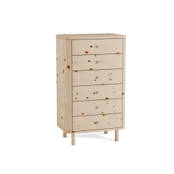 Schrank Tonda 6 LadenB 60 x T 42 x H 101,4 cm (Zirbe)