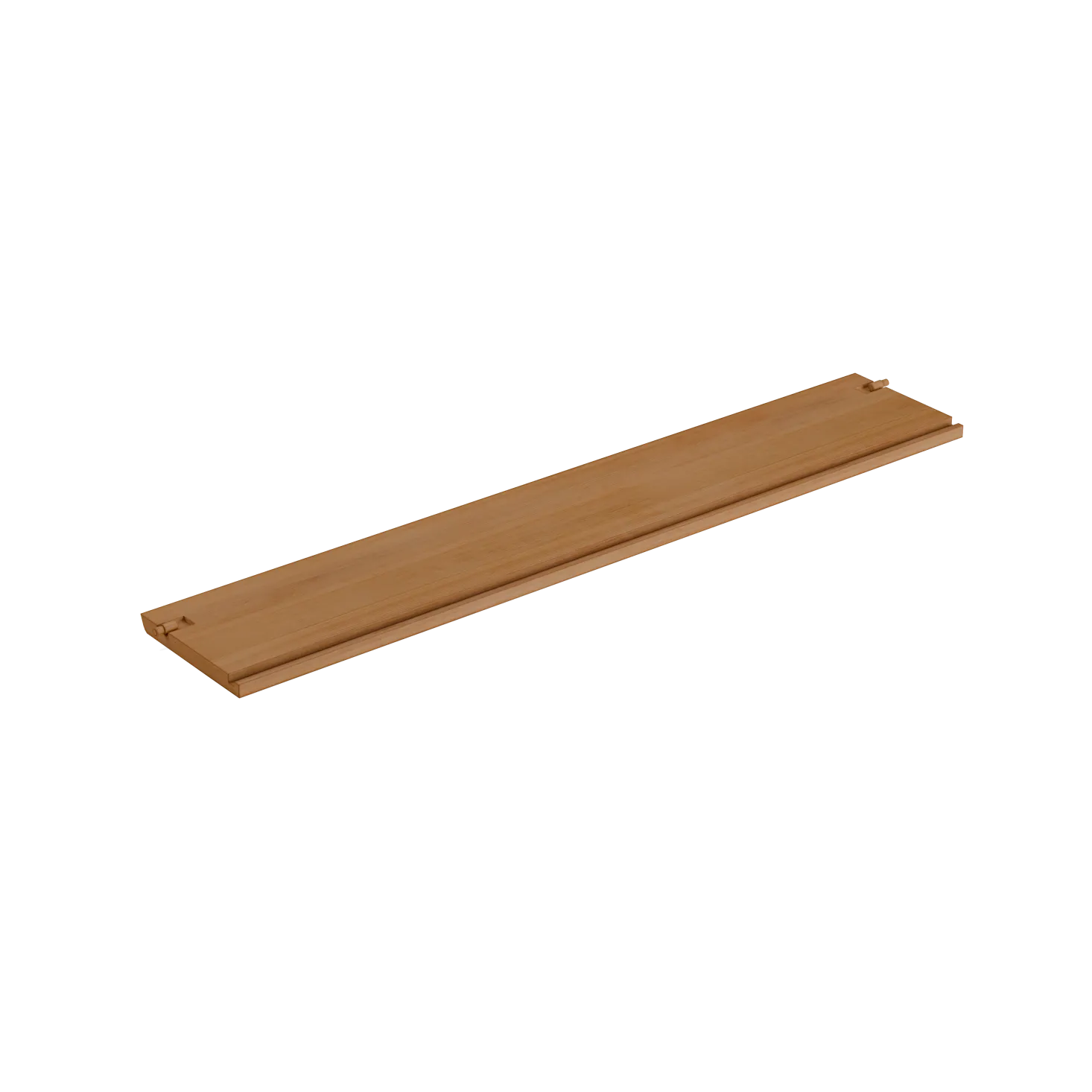 Schreibtisch Pureto Deckplatte B 93,5 x T 17,2 x H 1,8 cm (Buche)