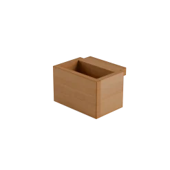 Schreibtisch Pureto Stiftablage B 11 x T 8,8 x H 7 cm (Buche)