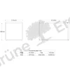 Schreibtisch Quint(Eiche, B120xT70xH72cm)