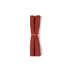 Serviette Ariana mit Ajour40 x 40 cm, 60 % Baumwolle/40 % Leinen, GOTS (granatapfel)