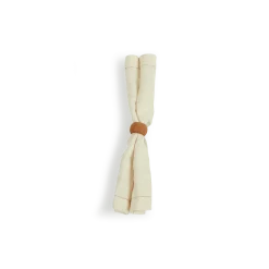 Serviette Ariana mit Ajour40 x 40 cm, 60 % Baumwolle/40 % Leinen, GOTS (porzellan)