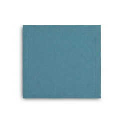 Serviette Ariana mit Ajour40 x 40 cm, 60 % Baumwolle/40 % Leinen, GOTS (meerblau)