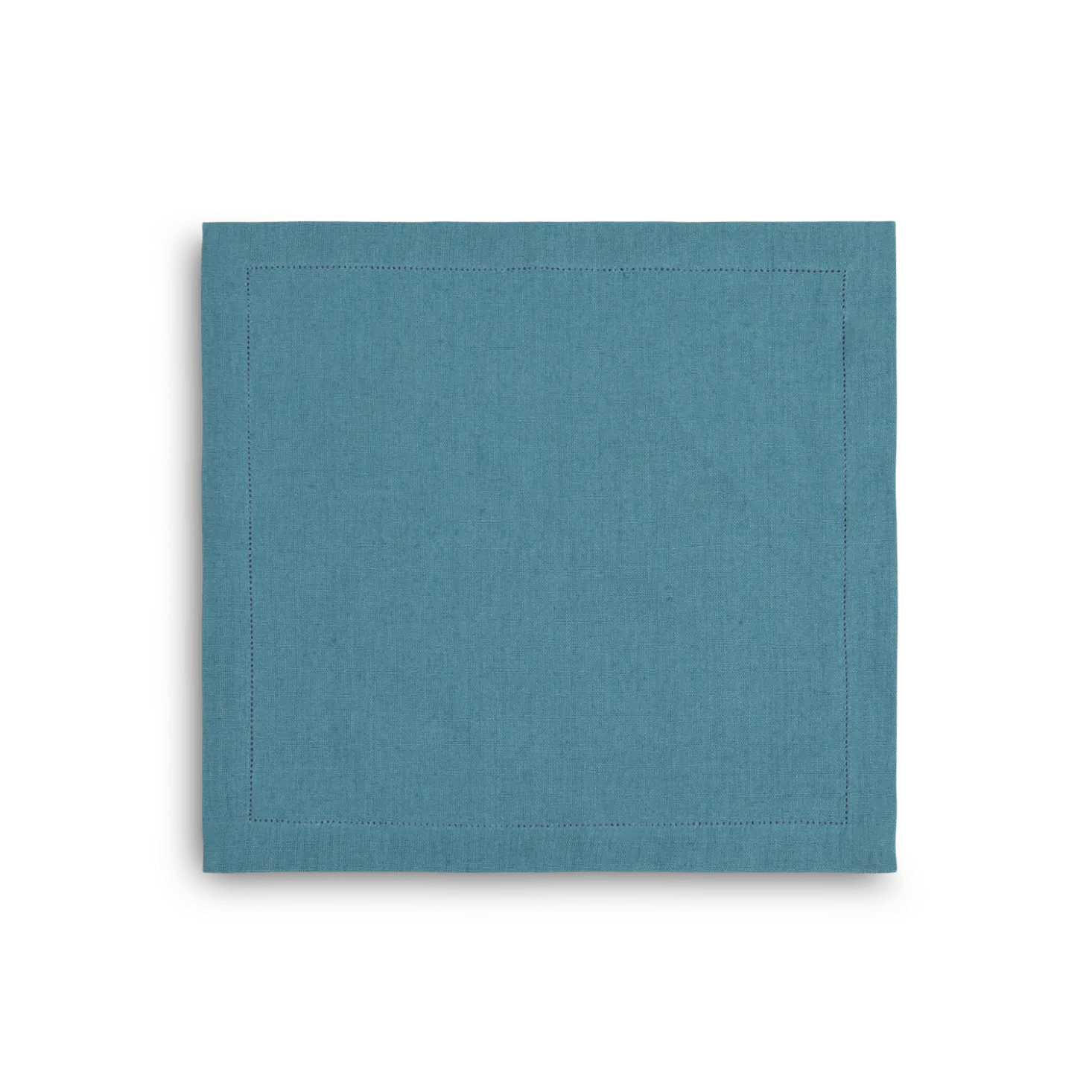 Serviette Ariana mit Ajour40 x 40 cm, 60 % Baumwolle/40 % Leinen, GOTS (meerblau)