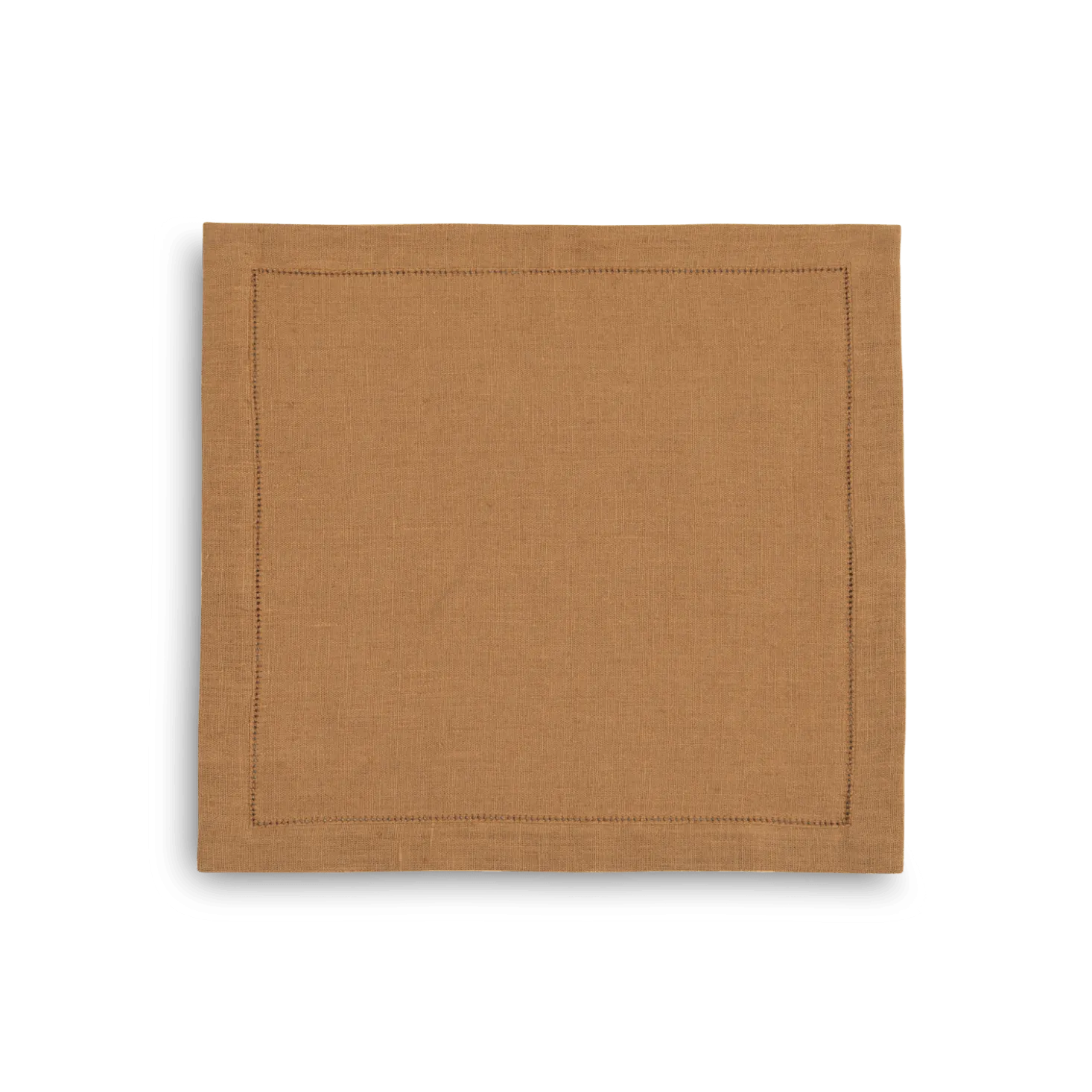 Serviette Ariana mit Ajour40 x 40 cm, 60 % Baumwolle/40 % Leinen, GOTS (nougat)