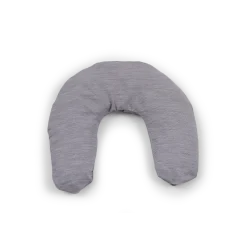 Set: Kirschkern-Wärmekissen halbmondförmig mit Überzug29 x 34 cm, Überzug: 100 % Baumwolle, Baumwolle kbA, Füllung: 100 % Kirschkerne