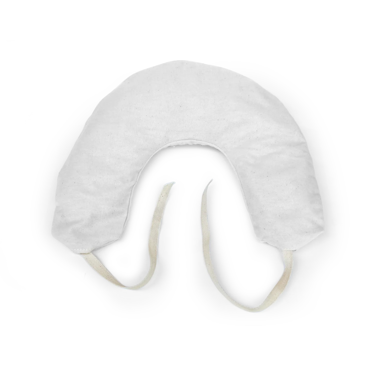 Set: Kirschkern-Wärmekissen halbmondförmig mit Überzug29 x 34 cm, Überzug: 100 % Baumwolle, Baumwolle kbA, Füllung: 100 % Kirschkerne