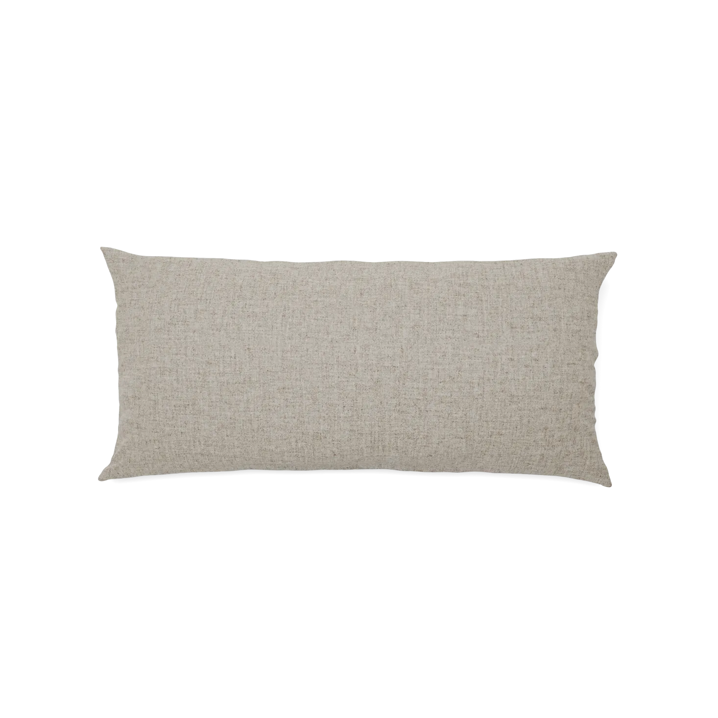 Set: Sofakissen mit Überzug(Wollstoff Tano natur hell, 35 x 80 cm)