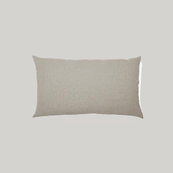 Set: Sofakissen mit Überzug(Wollstoff Tano natur hell, 60 x 105 cm)