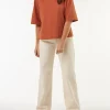 Shirt aus Bio Baumwolle(bernstein braun, S)