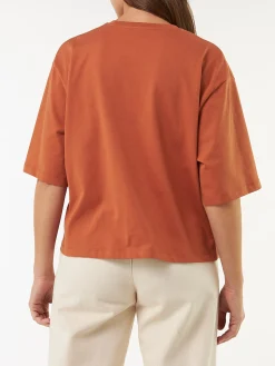 Shirt aus Bio Baumwolle(bernstein braun, XS)