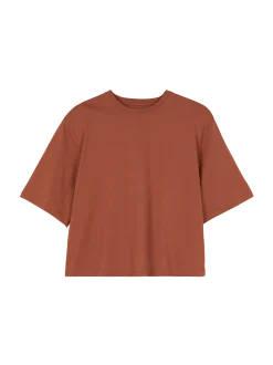 Shirt aus Bio Baumwolle(bernstein braun, XS)