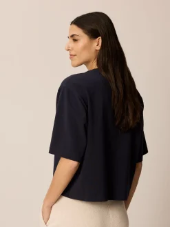 Shirt aus Bio Baumwolle(dunkelblau, M)