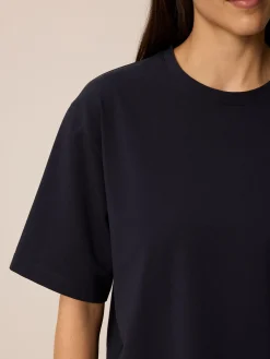 Shirt aus Bio Baumwolle(dunkelblau, M)
