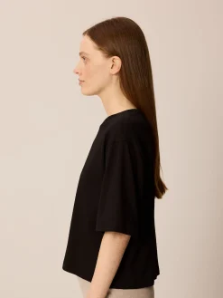 Shirt aus Bio Baumwolle(schwarz, XS)