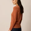 Shirt-Langarm(bernstein braun, 38)