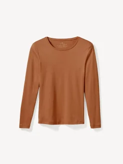 Shirt-Langarm(bernstein braun, 38)
