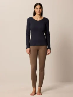 Shirt-Langarm(mitternachtsblau, 38)