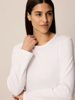 Shirt-Langarm(weiß, 38)