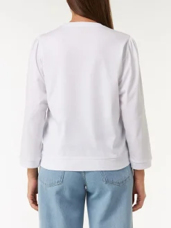 Shirt oversize aus Bio Baumwolle(weiß, XS)