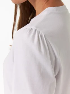 Shirt oversize aus Bio Baumwolle(weiß, XS)