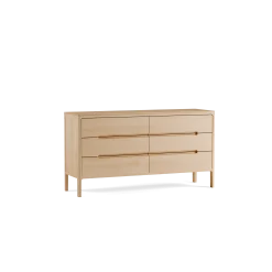 Sideboard Tenso B 135 x T 40 x H 73 cm(Esche)