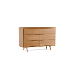 Sideboard Tesoro mit 6 Laden B 120 x T 45 x H 79 cm(Buche)