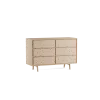 Sideboard Tesoro mit 6 Laden B 120 x T 45 x H 79 cm(Zirbe)