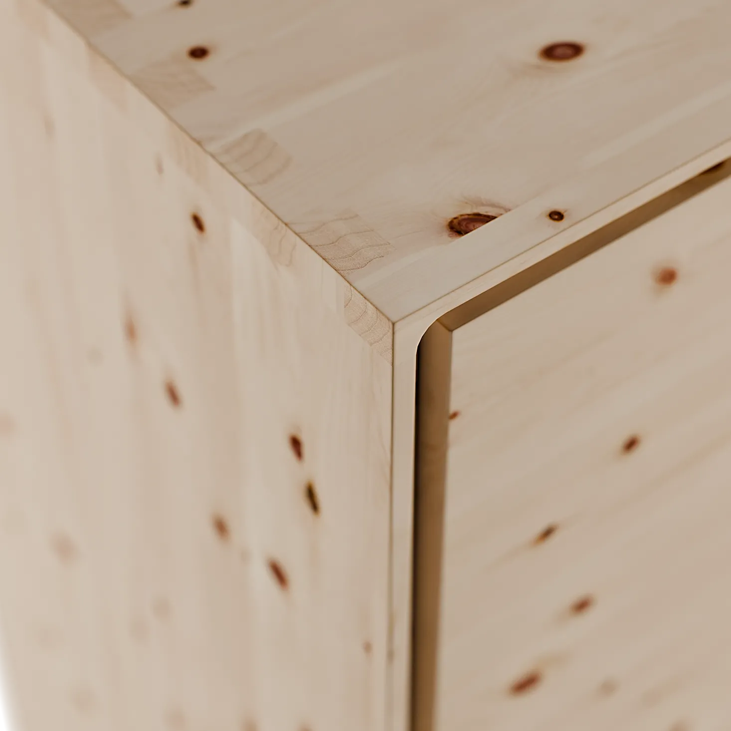 Sideboard Tesoro mit 6 Laden B 120 x T 45 x H 79 cm(Zirbe)