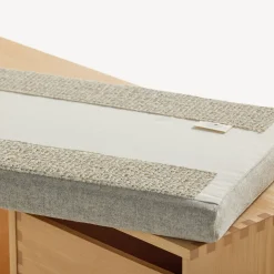 Sitzkissen für Regal Yunit Pur(Wollstoff Tano natur hell, B 36,5 x T 38 x H 5 cm)