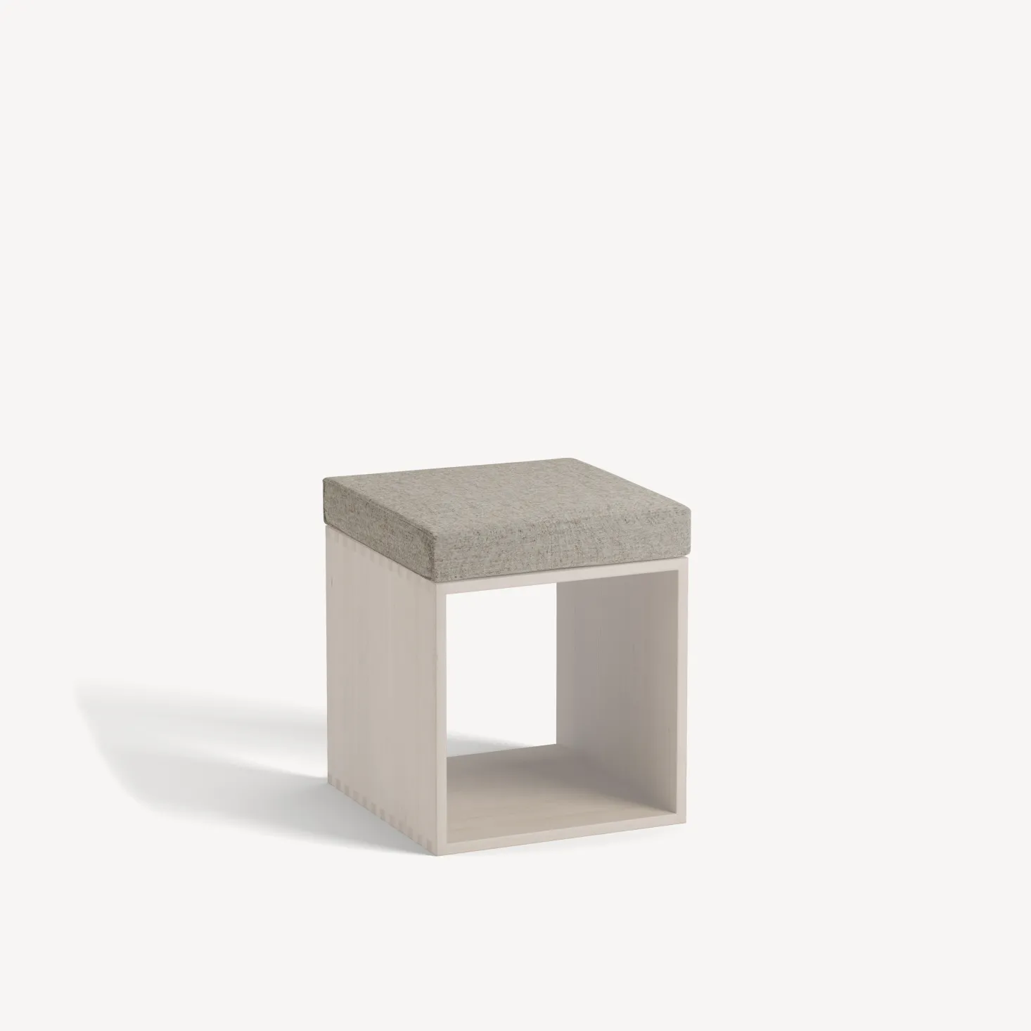 Sitzkissen für Regal Yunit Pur(Wollstoff Tano natur hell, B 36,5 x T 38 x H 5 cm)
