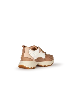Sneaker aus Bio Leder(nougat, 40)