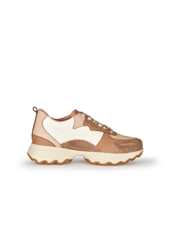 Sneaker aus Bio Leder(nougat, 40)