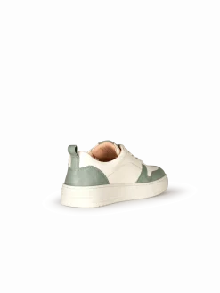 Sneaker aus Bio Leder(olivgrün, 36)