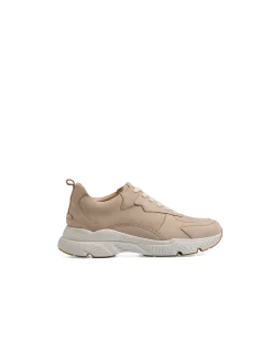 Sneaker aus Bio Leder(sand, 38)
