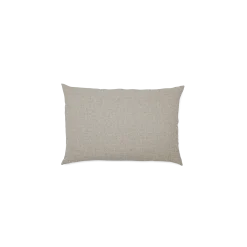 Sofakissen-Überzug mit verdeckter Knopfleiste(Wollstoff Tano natur hell, 55 x 80 cm)