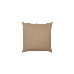 Sofakissen-Überzug mit verdeckter Knopfleiste(Wollstoff Elverum haselnuss, 50 x 50 cm)