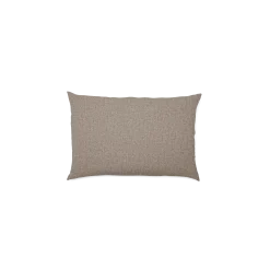 Sofakissen-Überzug mit verdeckter Knopfleiste(Wollstoff Tano natur, 55 x 80 cm)