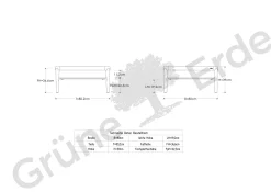 Sofatisch Alwy(Buche, 80 x 80 cm)